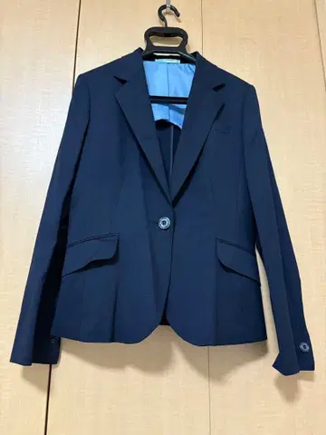 AOKI 수트 자켓 스커트 네이비