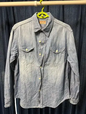 SUGAR CANE 데님 긴팔 셔츠 SC16-16 1/2