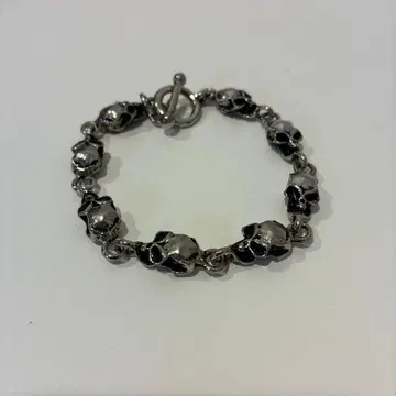 스컬 디자인 팔찌