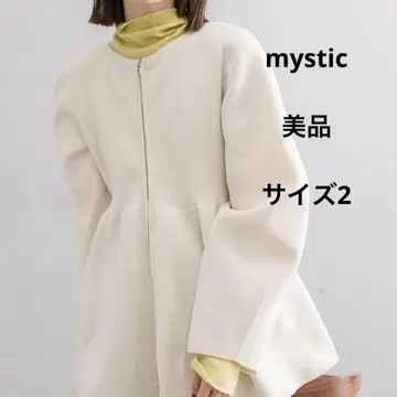 mystic 페플럼 가디건