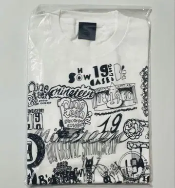 B'z SHOWCASE 2007 19 티셔츠 화이트 S 사이즈