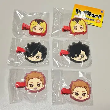 하이큐 1 [네코마 고교] 앞머리 클립 세트