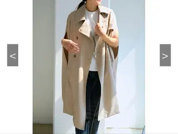 새상품 PRIORITY 28,600엔 케이프 코트 트렌치 코트