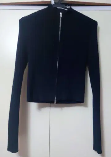 INGNI 블랙 리브 스웨터 M 사이즈