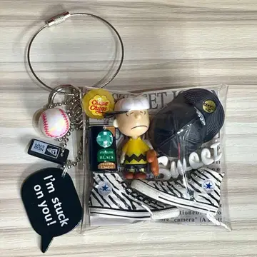 가챠 파우치 블랙 계열 컨버스 뉴에라 스누피