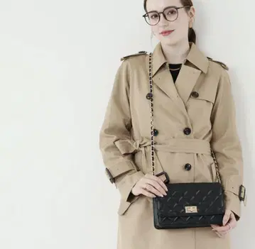 천연 가죽 퀼팅 체인 백 Oggia 오찌아