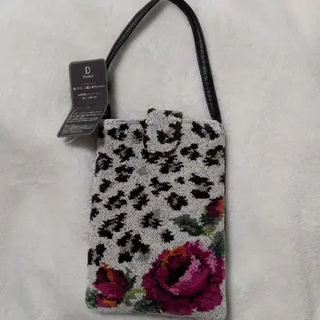 Dredieel 레오파드 무늬 꽃무늬 파우치