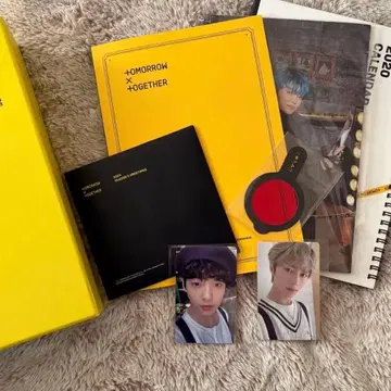 txt 투바 트레이딩 카드 시즌 그리팅 수빈 범규 DVD 2020