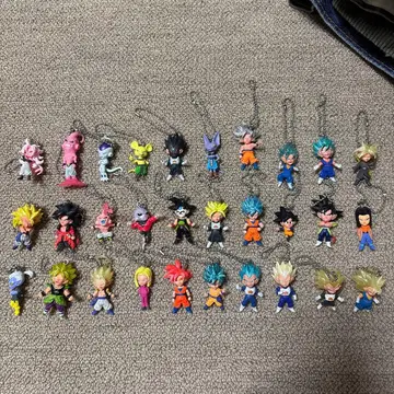 드래곤볼 미니 피규어 30개