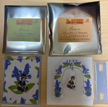 Dr.STONE Botania 흔들흔들 아크릴 스탠드 아크릴 카드 크롬