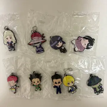 헌터 x 헌터 캡슐 러버 마스코트 라바마스 묶음 판매