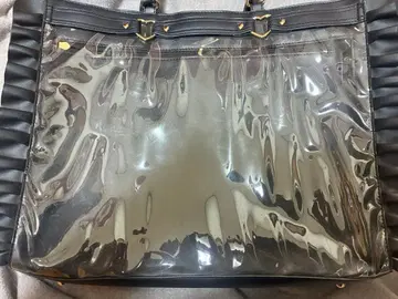 자카마토 A3 프릴 가죽 이타백 블랙