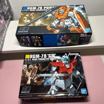 HG RGM-79 GM & 파워드 GM 세트