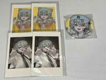 안프로 예수 마몬 캔뱃지 폴라로이드