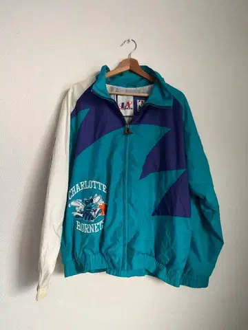 로고 애슬레틱스 호네츠 자켓 자수 로고