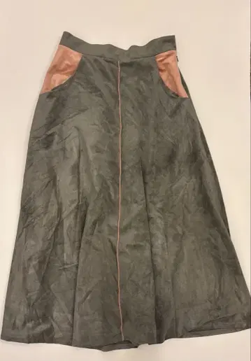 poppy 그린 플레어 스커트