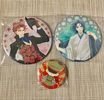 나비의 독 꽃의 사슬 캔뱃지