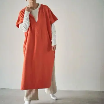 [ RonHerman 취급 ] SEA VINTAGE 쭈리 카프탄 원피스