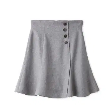 snidel 하이웨스트 스카 쇼츠 GRY 사이즈 1(M)