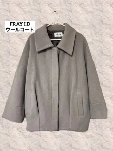 FRAY I.D 그레이 울 코트