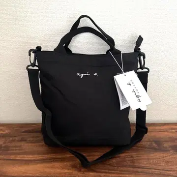[당일 발송] 에네스베 agnes.b 숄더백 세로형 블랙