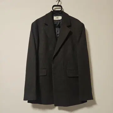 ZARA 23년 가을/겨울 제품 테일러드 자켓 다크 브라운