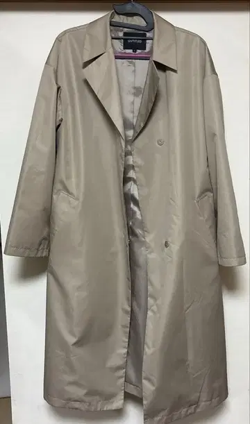 UNTITLED 베이지 트렌치코트 사이즈 2