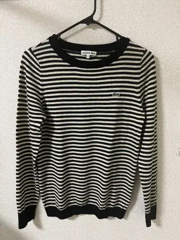 LACOSTE 라코스테 클리닝 완료 보더 니트