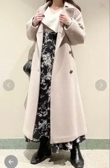 [클리닝 완료] SNIDEL 롱 코트