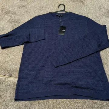 EMPORIO ARMANI 네이비 스웨터 XL