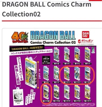 DRAGON BALL Comics Charm Collection 02