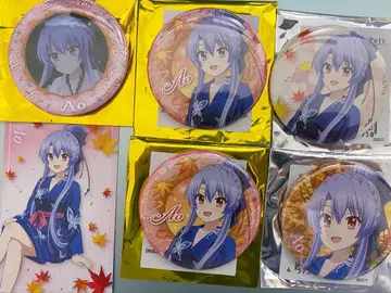 서머 포켓 소라카도 아오 Anisugar 캔뱃지 특전 카드 6개 세트