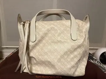 GHERARDINI 화이트 토트백