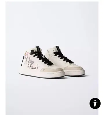 ZARA 산리오 콜라보 쿠로미 마이멜로디 스니커즈 미사용 새상품