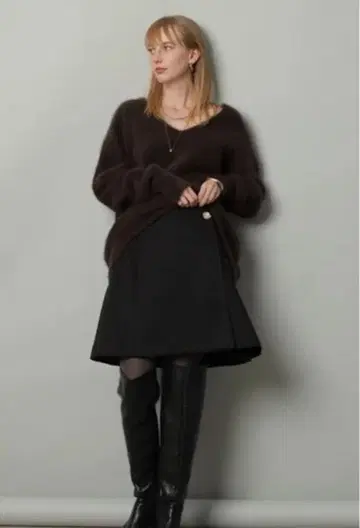 CADUNE 카듀네 미니 스커트 34