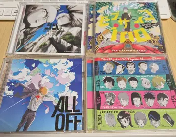 몹사이코100 관련 CD 4장 세트