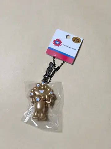 [ 박람회장 구매 ] 새상품 골드 미야쿠미야쿠 키링