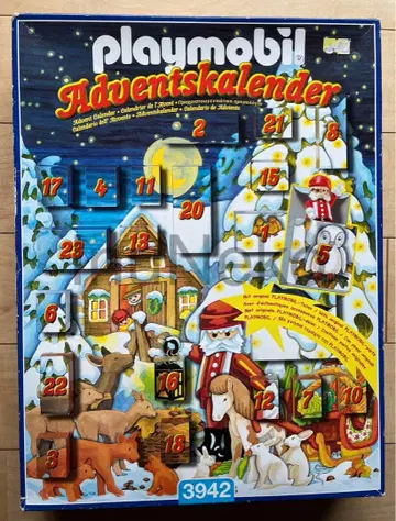 플레이모빌 어드벤트 캘린더 3942 산타와 동물