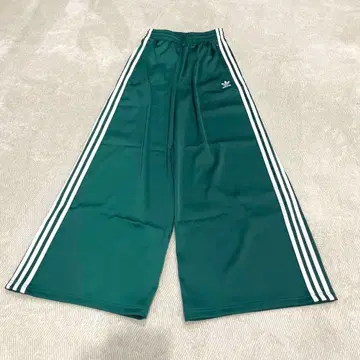 새상품급 adidas 새틴 와이드 레그 트랙 팬츠