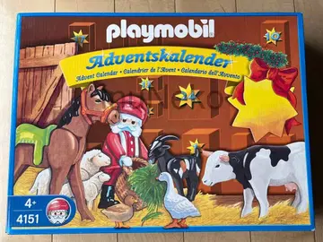 플레이모빌 어드벤트 캘린더 산타와 동물 4151