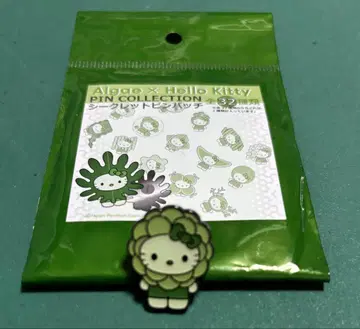 오사카 간사이 만박 헬로키티 알가에 핀 배지 2025 expo