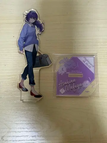 아사히나 마후유 아크릴 스탠드 캔뱃지 세트