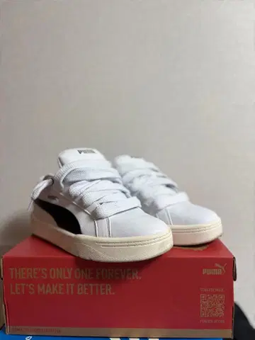 PUMA 화이트 블랙 스니커즈 PARK LifestyleEasy