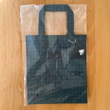 familiar 파미리아 토트백 파랑 XB 체크 미개봉 새상품