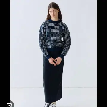 엘엘빈 bshop 별주 바즈아이 니트 아이보리