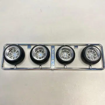 아오시마 휠 1/24 와타나베 14인치 8스포크 프라모델 모형