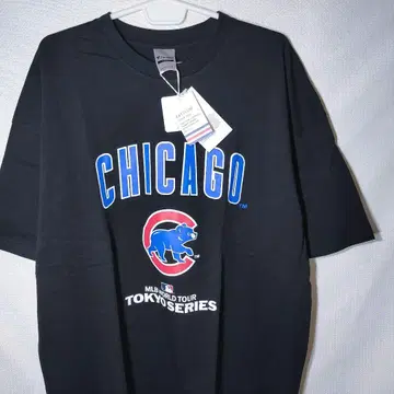 새상품 T셔츠 L 카브스 개막전 MLB 파나틱스 베이플로우 반팔