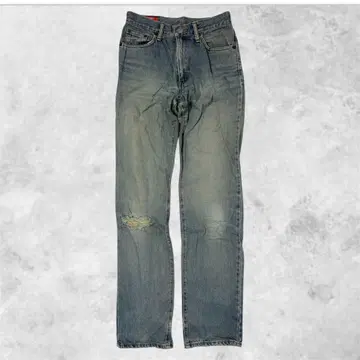데미지 데님 W29 아메카지 빈티지 데님 팬츠