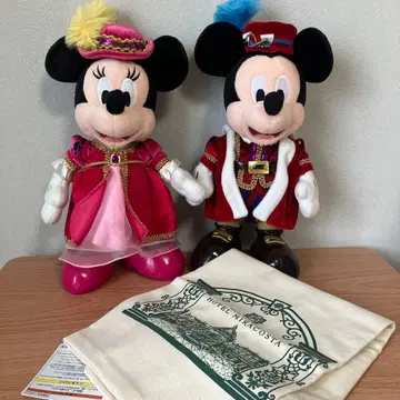디즈니 리조트 숙박객 한정판 봉제 인형 세트