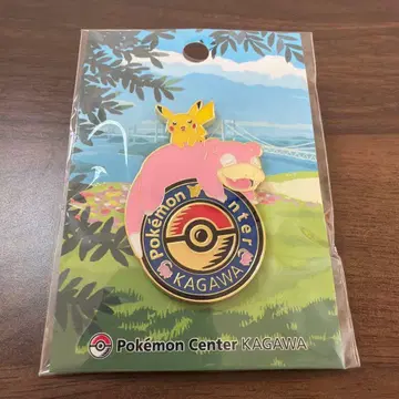 포켓몬 센터 카가와 한정판 야돈 피카츄 로고 핀즈